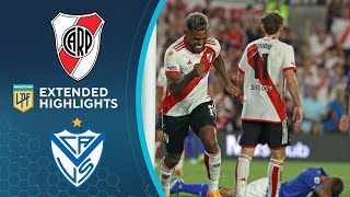 River Plate vs Vélez Extended Highlights  Argentina LPF  CBS Sports Golazo [upl. by Wakefield424]