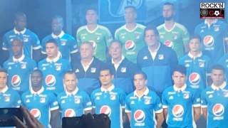 Presentación de la camiseta de Millonarios 2017 [upl. by Alyk]