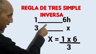 Regla de Tres Simple Inversa ¿Cuando se aplica [upl. by Slemmer]