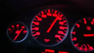 BMW E39 540i 6speed acceleration 100200 kmh [upl. by Loralee]