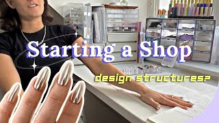 Starting a Press on Nail Shop  Selling Structure amp What You Need to Consider [upl. by Pitchford570]