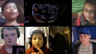 FNAF SFM SISTER LOCATION SONG quotCircus of the Deadquot ANIMATION REACTION MASHUP229 [upl. by Kariv739]