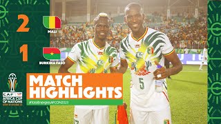 HIGHLIGHTS  Mali 🆚 Burkina Faso  TotalEnergiesAFCON2023  Round of 16 [upl. by Anir]