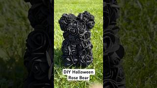 DIY Halloween Rose Bear crafts diy halloween [upl. by Eudosia]