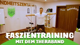 Faszientraining mit dem Theraband [upl. by Akenn]