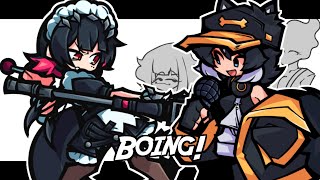 FNF Boing but Ellen Joe vs Ohagi sings it FNF X Zenless Zone Zero [upl. by Renraw]