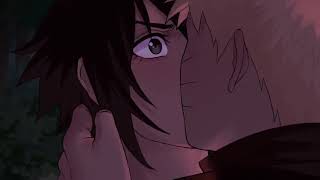 NaruSasu SasuNaru kiss fan animation [upl. by Kutzer]