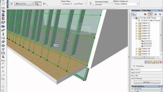 ArchiCAD 12 New Feature Tutorials  The Curtain Wall Tool 7 [upl. by Ernest]