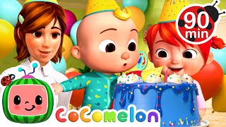 JJs Birthday Cake  CoComelon  Nursery Rhymes for Babies [upl. by Nylkaj369]