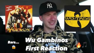 Raekwon  Wu Gambinos ft WuTang Clan FIRST ReactionReview [upl. by Acirederf]