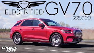 RIP TESLA MODEL Y 2023 Genesis GV70 Electrified Review [upl. by Hayn]