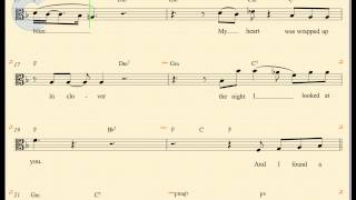 Viola  At Last  Etta James  Sheet Music Chords amp Vocals [upl. by Maite262]