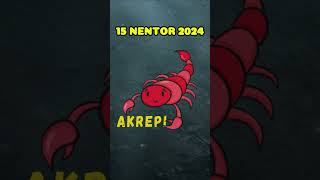 AKREPI  Horoskopi ditor 15 nentor 2024 [upl. by Avruch]