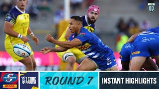 DHL Stormers v Zebre Parma  Instant Highlights  Round 7  URC 202324 [upl. by Anaillil]