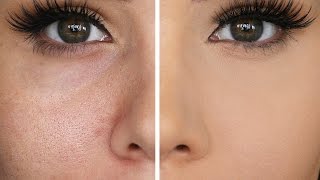 HOW TO HIDE LARGE PORES amp MAKE PORES DISAPPEAR  Katerina Williams [upl. by Madeleine]