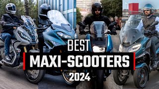 Best 11 Maxi Scooters For 2024  The Best Scooters You Can Buy in 2024  Next bike [upl. by Rein]