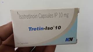 Tretin iso 10 Capsule  isotretinoin 10 mg Capsule Uses  Tretin iso 10 mg Capsule Uses Side effects [upl. by Onil]