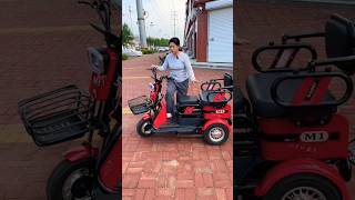 part 53 Electric Three Wheeled vehicles can run long bike tricycle best bullet buckuprider [upl. by Oiznun438]