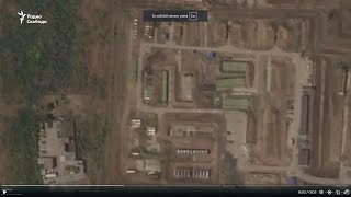 Fresh Clear Satellite Imagery of Morozovsk Air Base Fuel amp Lubricants Warehouse Hit Mostly Misses [upl. by Yztim]