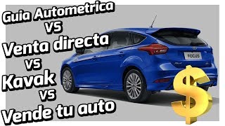 Guia Autometrica Vs Particular Vs Kavak Vs Vende tu auto  Como vender tu auto [upl. by Yrrat]