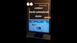 Linkleri yeni sekmelerde açma Shorts [upl. by Ethelin832]