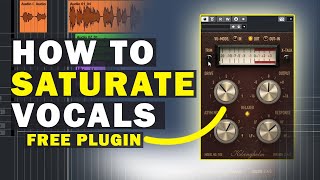 How To Saturate Vocals amp Why  Free IVGI Saturator Download [upl. by Sirronal201]