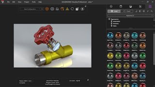 SolidWorks Visualize 2020 Introduction [upl. by Gilba315]