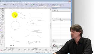 TurboCAD 19 Deluxe  2D Core Concepts  Sample 01 [upl. by Araic948]