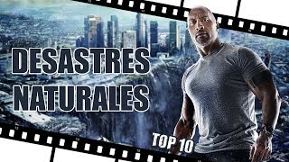 TOP 10  MEJORES PELÍCULAS DE DESASTRES NATURALES Fin del mundo [upl. by Yuma]