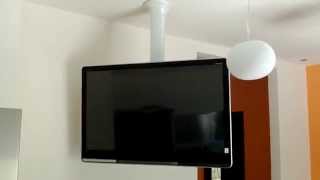 Tv ceiling lift drop down telescope swivel  Lift  product overview [upl. by Prakash853]