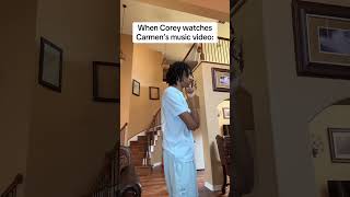 When Corey watches Carmen’s music video RDCworld1 [upl. by Aihsiek]