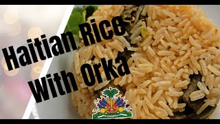 The BEST Haitian OKRA RICE EVER  DIRI KALALOU [upl. by Ferdinana]