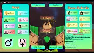 How to make Broly DBS Broly Movie In Dragon Ball Azure RP [upl. by Eniamrehs]