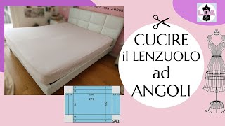 Cucire il lenzuolo ad angoli [upl. by Stephine215]