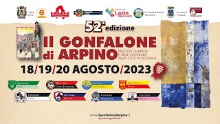 Gonfalone 2023  Sabato  Gara degli Asini e Tiro alla Fune [upl. by Rocca]