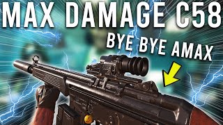 Call of Duty Warzone Max Damage C58 build is Insane [upl. by Kirkpatrick]