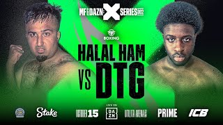 Halal Ham vs DTG  WEIGH IN Official Live Stream [upl. by Kegan]