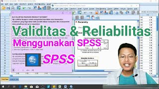 Validitas dan Reliabilitas menggunakan SPSS [upl. by Garvin]