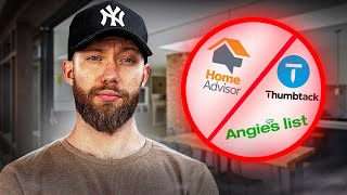 Stop Using Homeadvisor Pro and Thumbtack Pro [upl. by Aelahc]