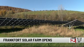 From Landfill to Solar Farm The Latest SunPowered Zone in Frankfort [upl. by Ragen239]