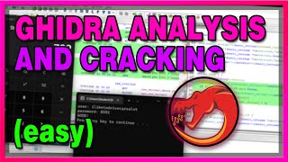 Ghidra Static Analysis and Cracking  Keygen Creation REVERSE ENGINEERING TUTORIAL [upl. by Carmelina]