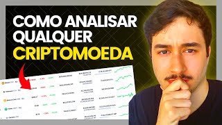 Como Analisar Criptomoedas Para Investir Grátis [upl. by Ydnes436]