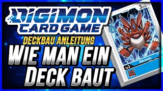 Wie man ein eigenes Deck baut  Digimon Card Game [upl. by Dimitris]