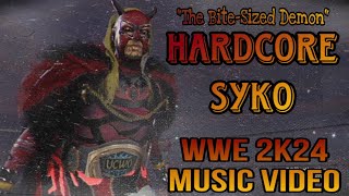 i made a music video for my CAW in WWE 2k24 [upl. by Nameloc618]