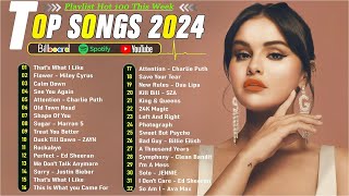 Top Hits 2024 🔥 New Popular Songs 2024 🔥 Best English Songs  Best Pop Music Playlist  on Spotify [upl. by Noakes]