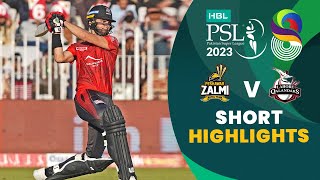 Short Highlights  Peshawar Zalmi vs Lahore Qalandars  Match 23  HBL PSL 8  MI2T [upl. by Auhesoj734]