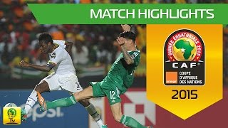 Ghana  Algérie  CAN Orange 2015  23012015 [upl. by Gerta606]