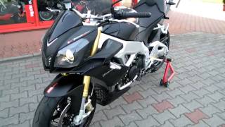 Aprilia Tuono V4 R APRC 11 Motorrad Anleitung schwarz 2011 [upl. by Aytnahs839]