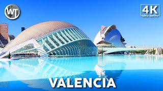 City of Arts and Sciences Valencia  🇪🇸 Spain  4K Walking Tour [upl. by Henleigh]