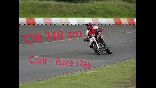 CW 140 Pit Bike SM  Crail Race Day [upl. by Raffaj]